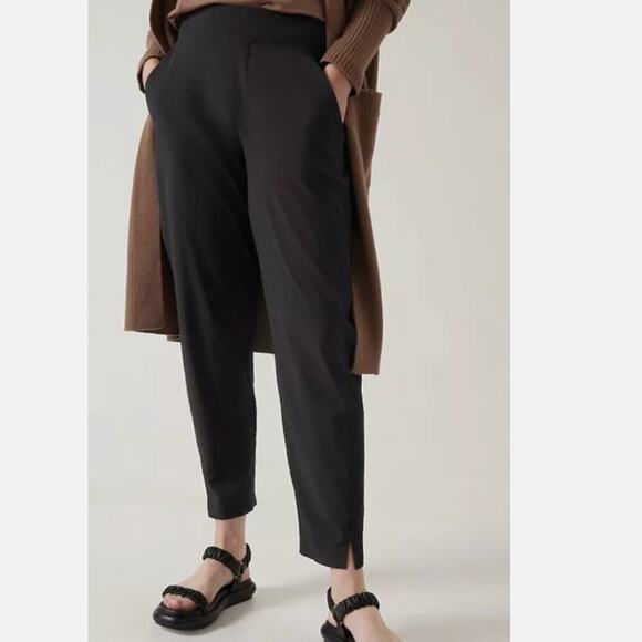 Athleta Brookyn Black Ankle Pants - Picture 1 of 9